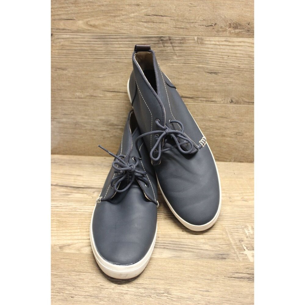 Goodfellow Co men's Louie navy blue chukka boots ankle sneakers‎